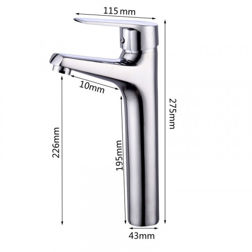 Смеситель для раковины River Lux R024 10000003149 Хром