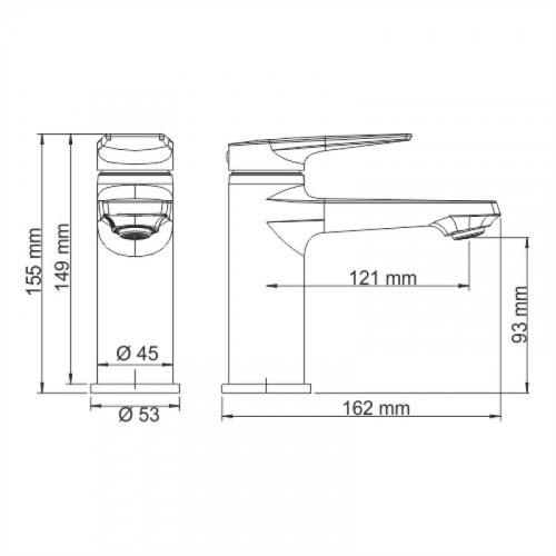 WasserKRAFT Glan 6603 Смеситель для раковины