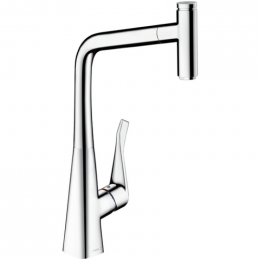 Смеситель для кухни Hansgrohe Metris Select 14884800 320 mm с выдвижным душем