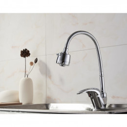 Смеситель для кухни Ledeme L4302-B хром