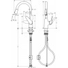 Смеситель для кухни Hansgrohe Focus M429-H180 71801000 Хром
