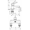 Смеситель для ванны Hansgrohe Talis 31427000 хром