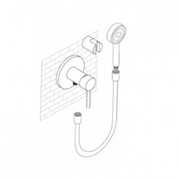 Смеситель для душа Kaiser Merkur 26317 хром