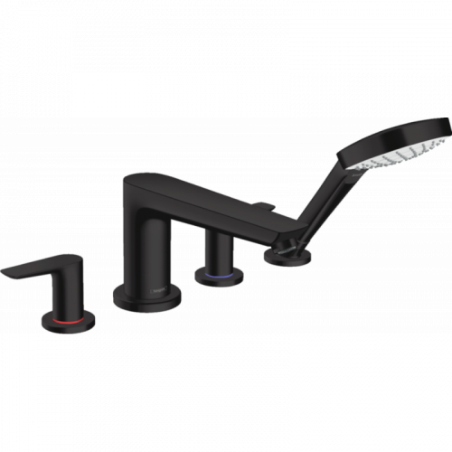 Смеситель Hansgrohe Talis E 71748670 для ванны, черный матовый