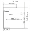WasserKRAFT Abens 2003 Смеситель для раковины