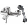 Смеситель для ванны с коротким изливом с аксессуарами Bravat Drop F64898C-B