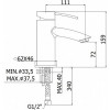 Смеситель для раковины Paffoni Berry BR071CR