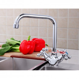 Смеситель для кухни Frap F4019 хром