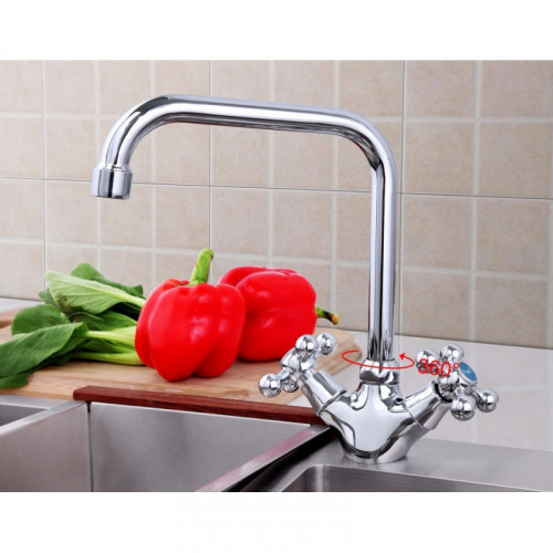 Смеситель для кухни Frap F4019 хром