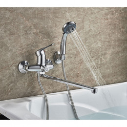 Смеситель для ванны Ledeme L2204 хром
