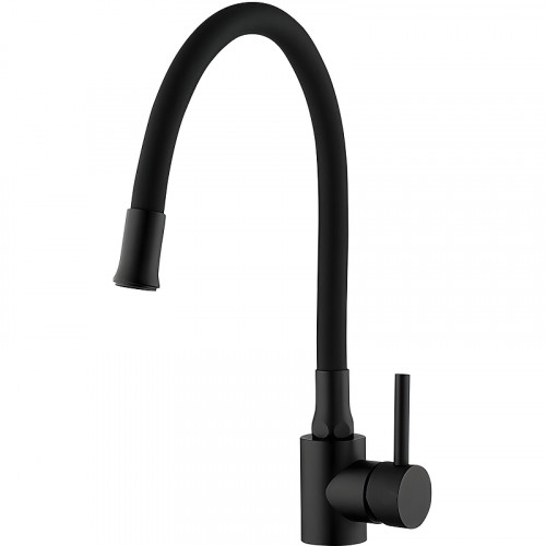 Смеситель для кухни Frap F40994-6 черный матовый