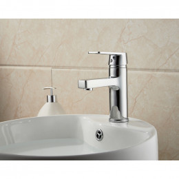 Смеситель для раковины Ledeme L1055 хром