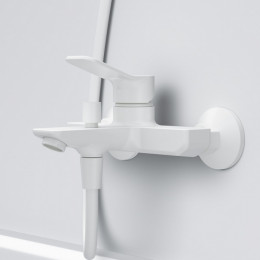 Смеситель для ванны Am.Pm X-Joy F85A10033 белый