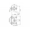 Смеситель для ванны Frap F32732-B