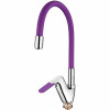 Смеситель для кухни Ledeme L4153-8 фиолетовый
