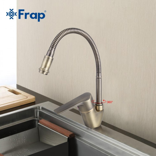 Смеситель для кухни Frap F4330-4 Бронза
