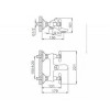 Смеситель для ванны Frap F32731-B