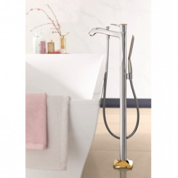 Смеситель Hansgrohe Metropol Classic 31445090 для ванны, хром/золото