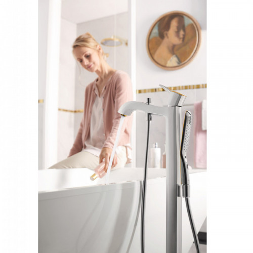 Смеситель Hansgrohe Metropol Classic 31445090 для ванны, хром/золото