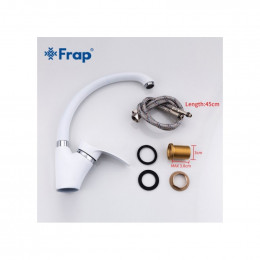 Смеситель для кухни Frap F4101-12 белый