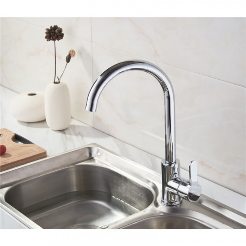Смеситель для кухни Ledeme L4003 хром