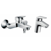 Комплект смесителей Hansgrohe Logis 71400000+71070000