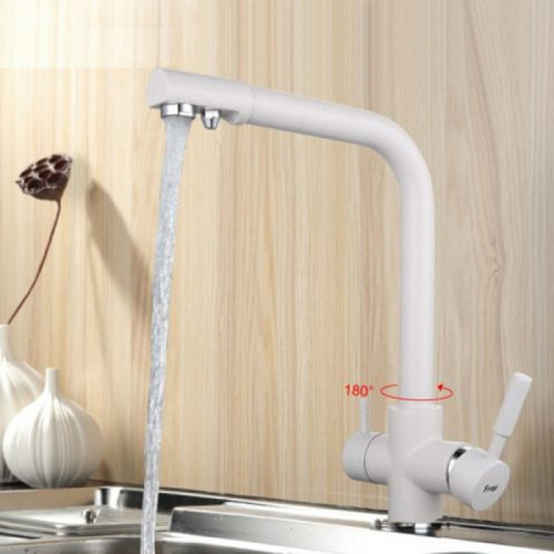 Смеситель для кухни Frap F4352-8 белый