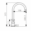 Смеситель для кухни Kaiser Merkur 26744 под фильтр хром