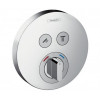Смеситель для душа Hansgrohe ShowerSelect S 15748000 на 2 потребителя