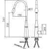 Смеситель для кухни Kaiser King 2070837 хром