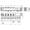 Скрытая часть Hansgrohe RainSelect 15311180 для 3 потребителей