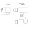 WasserKRAFT A125 Подключение шланга 9062552