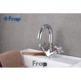Смеситель для раковины Frap F1324 хром