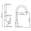 WasserKRAFT Sauer 7107 Смеситель для кухни