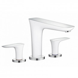 Смеситель для ванны Hansgrohe PuraVida HG 15 448 400 белый хром