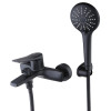 Смеситель для ванны Lemark Bronx LM3714BL черный матовый