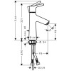 Смеситель для раковины Hansgrohe Talis S New 72021000 110 mm