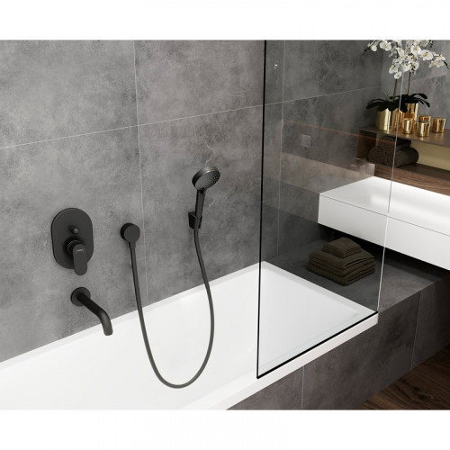 Излив для смесителя Hansgrohe Vernis Blend 71420670 черный матовый