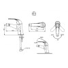 Смеситель для биде Bravat Fit F3135188CP-RUS