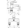 Смеситель Hansgrohe Metris 31423000 для ванны/душа