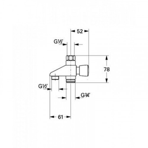 Дивертор Grohe 29736000