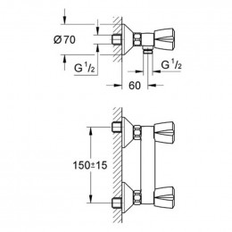 Смеситель для душа Grohe Costa S 26307000