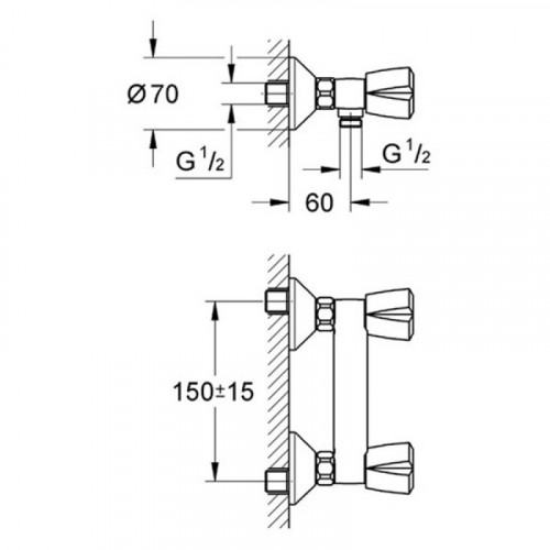 Смеситель для душа Grohe Costa S 26307000