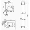 Комплект смесителей 3 в 1 Ledeme L9020 хром