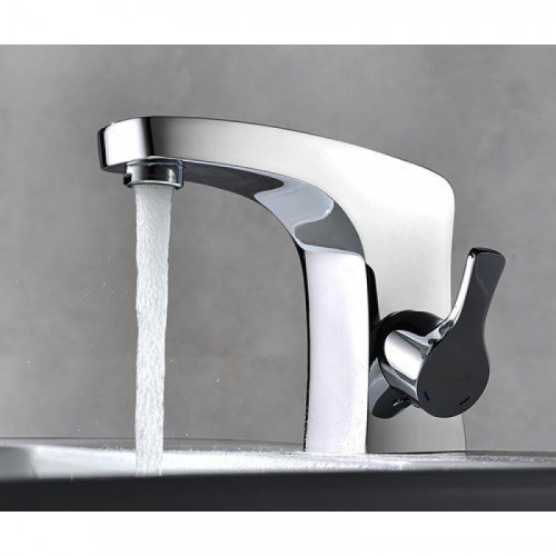 Смеситель WasserKRAFT Berkel 4803 для умывальника, аэратор с регулируемым наклоном струи, хром