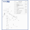 Смеситель WasserKRAFT Berkel 4803 для умывальника, аэратор с регулируемым наклоном струи, хром