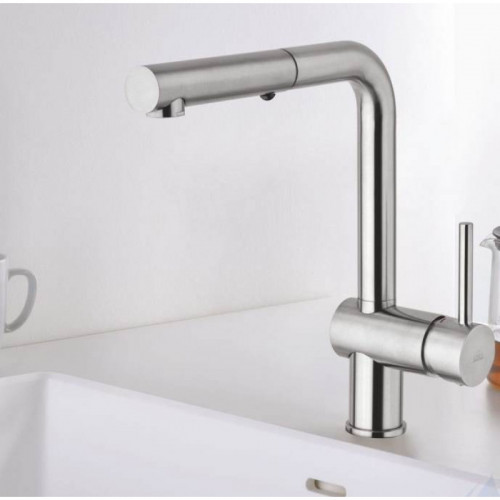Смеситель для мойки Paffoni Light, хром LIG285CR-MET
