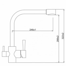 Смеситель для кухни Kaiser Merkur 26044-16 песочный