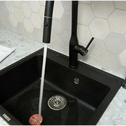 Смеситель для кухни Gappo G4398-46 черный