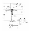 Смеситель инфракрасный для раковины Grohe Bau Cosmopolitan E 36451000